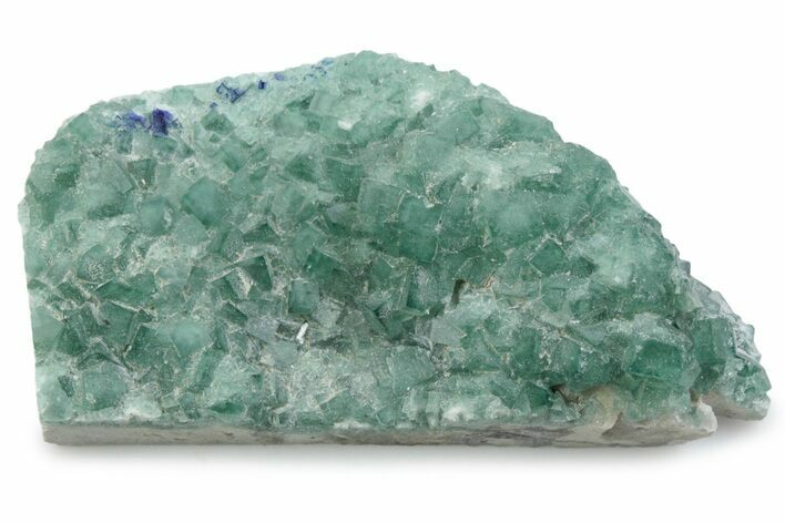 Green, Fluorescent, Cubic Fluorite Crystals - Madagascar #363438